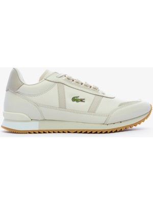 Lacoste Partner Retro Erkek Bej Sneaker