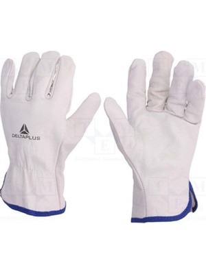 Delta Plus FBN49 Argon Kaynak - Driver Beyaz Deri Iş Eldiveni