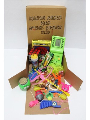 90'lar Nostaljik Oyuncak Hediye Kutusu, Yıl Dönümü Hediyesi , Doğum Günü Hediyesi(2)