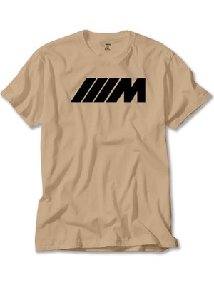 Z zepplin Bmw M Power Black Krem Tişört