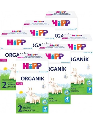 Hipp 2 Organik Keçi Sütü Bazlı Devam Sütü 400 gr x 6 Adet
