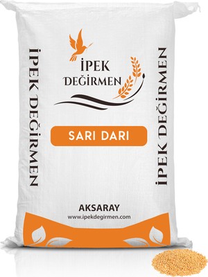 Ipek Değirmen Sarı Darı Muhabbet Kuşu Yemi Sade Tozsuz 5 kg
