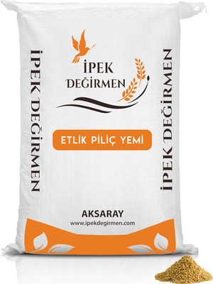 İpek Değirmen Ipek Değirmen Vitaminli Etlik Piliç Yemi 5 kg Tavuk Yemleri İçin Hızlı Büyütme Desteği