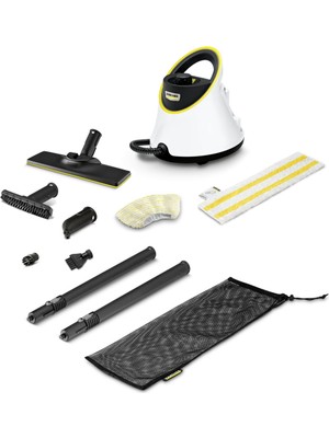 Karcher SC 2 Deluxe 1500W Buharlı Temizleyici – EasyFix Zemin Başlığı ve Aksesuar Seti ile Sert Zeminlerde Derinlemesine Hijyen
