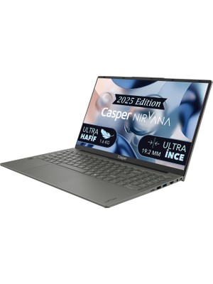 Casper Nirvana X600.1342-BV00X-G-F Intel Core i5 13420H 16GB 500GB SSD Freedos 15.6" Taşınabilir Bilgisayar