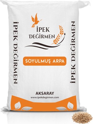 İpek Değirmen Soyulmuş Kabuksuz Arpa  Katkısız Taş Değirmen 1 kg