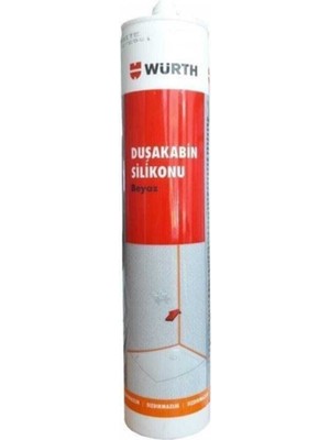 Würth Duşakabin Silikonu - Beyaz 310 ml