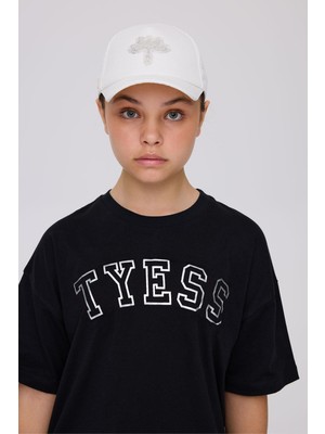 Tyess Bg Store Kız Çocuk Bej Şapka