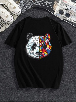 Unisex Panda Oversize Tshirt