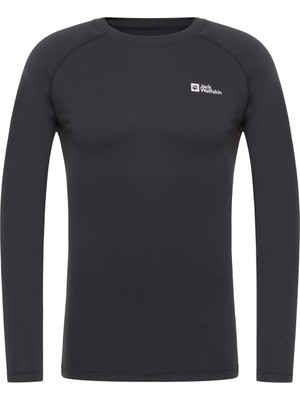 Jack Wolfskin Infinite Light Ls Erkek Siyah İçlik Üst