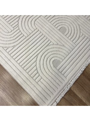 Hoom Rugs Level EN270 Krem Modern Halı