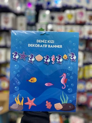 Deniz Kızı Dekoratif Banner