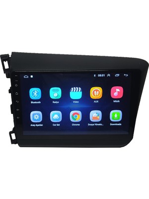 Smart Go Honda Civic 2012/2015 Fb7 9 Inç 8-128