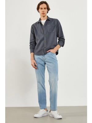 Kalimnos Med Blue Comfort Fit Jean Pantolon - Med Blue