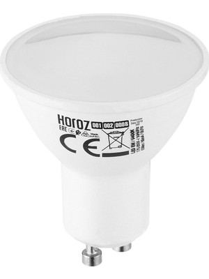 Horoz 8W GU10 LED Ampul Beyaz Işık 610 Lümen Çanak Spot Ampul