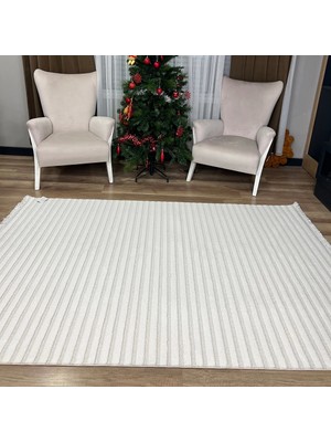 Hoom Rugs Level EN207 Krem Modern Halı