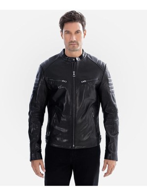 Davıd Erkek Deri Ceket