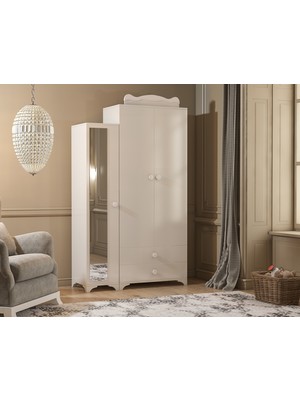 Patiko Furniture Babysun Bdlp 059 3 Kapaklı Dolap