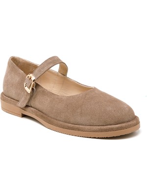 Kadın Sandalet RC-25Y-001-R40206 John May 10-Bej Suet