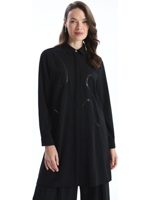 Lcw Grace Pul Işlemeli Kadın Gömlek Tunik