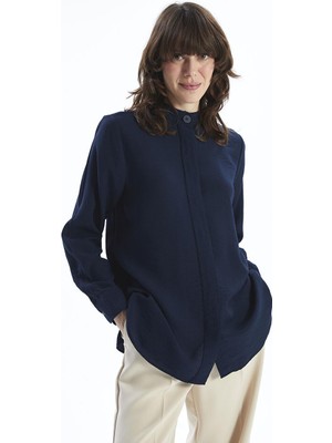 Lcwaıkıkı Classic Hakim Yaka Kadın Gömlek Tunik