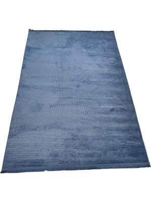 80*150 Yazlık Halı Mavi Renk