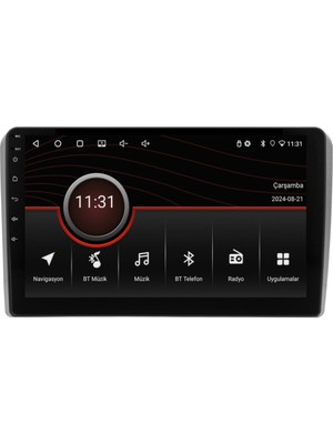 SmartGO Ford Fusion Android Multimedya Sistemi (2007-2011) 4+32 GB  Wİ-Fİ (Yazılımsal)