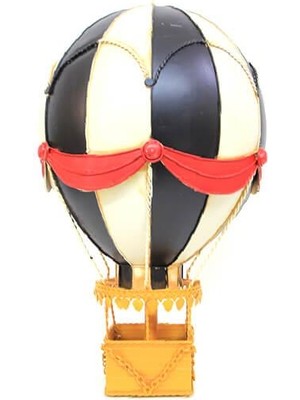 Kenpazar Dekoratif Metal Sıcak Hava Balonu Biblo