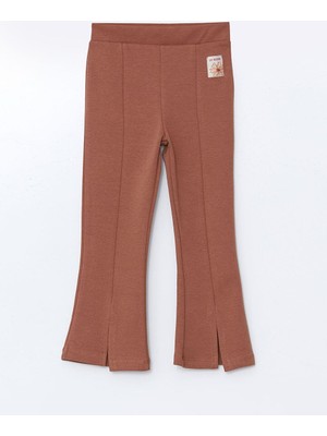 Lcw Kids Beli Lastikli Kız Çocuk Ispanyol Paça Tayt Pantolon