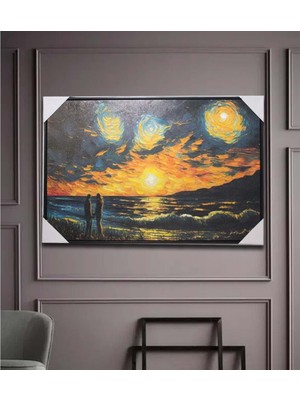 Kenpazar Duvara Asmalı Yağlı Boya Pano