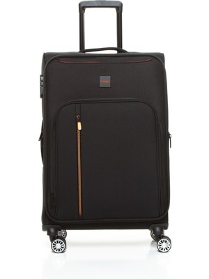 Fossil 032 Orta Boy Ultra Light Hafif Lüx Kumaş Tekerlekli Valiz