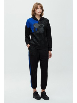 Daido Oversize Kapüşonlu Minimalist Kadın Sweatshirt - Günlük Kullanım