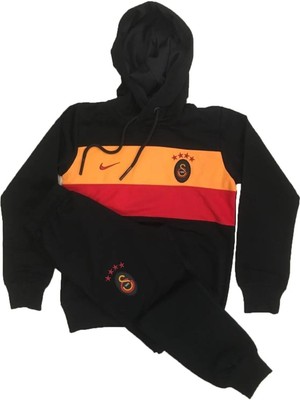 Çocuk 5-16 Yaş Kapüşonlu Eşofman Takım