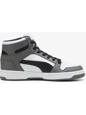 Puma 36957344 Rebound Layup Sl Whıte Black Gray Basket Spor Ayakkabısı