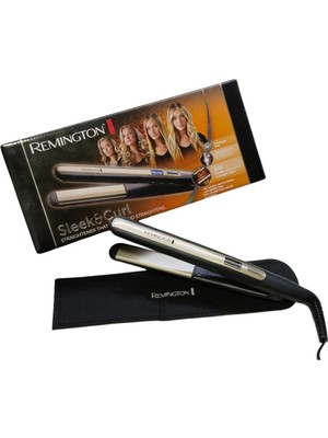 Remington S6500 Sleek&Curl 6 Farklı Şekil Veren Düzleştirici Seramik Malzeme ile Hızlı Isınma