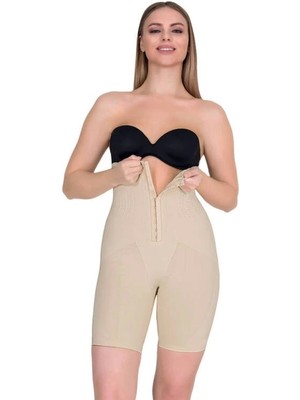 Önden Agraflı Yüksek Bel Şekillendirici Boxer Korse 2215