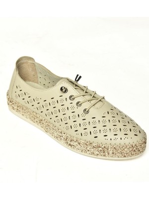 Fox Shoes U555100103 Bej Günlük Kadın Ayakkabı