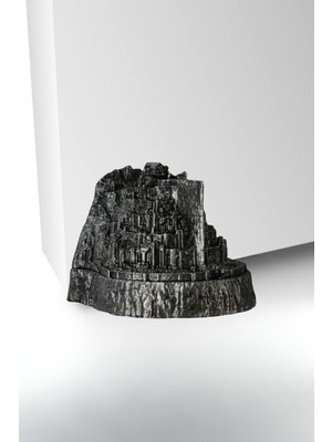 Evene Kapı Stoperi Gümüş Eskitme Renk Dekoratif Kapı Tutucu Durdurucu Model 8