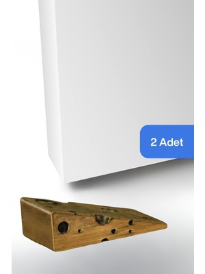 Evene Kapı Stoperi Altın Eskitme Renk Dekoratif Kapı Tutucu Durdurucu 2 Adet Model 6