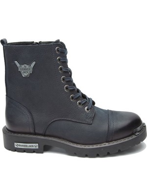 Hammer Jack Hakiki Deri Lacivert Yıkama Nubuk Outdoor Erkek Bot
