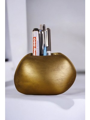 Starlightning   Masa Kalemliği Organizer Altın Eskitme Renk Model 22