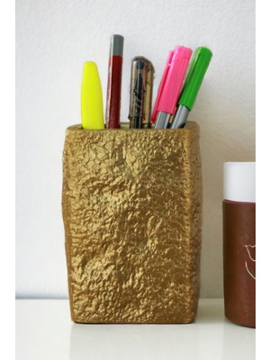 Starlightning   Masa Kalemliği Organizer Altın Renk Model 7