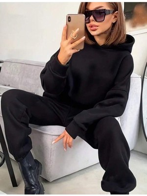 Trendseninle Soft Lux Eşofman Takımı Pamuklu ve Oversize Kalıp Unısex