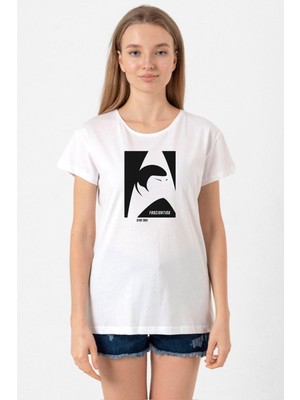 Star Trek Spock Fascinating Beyaz Kadın Bisikletyaka Tshirt