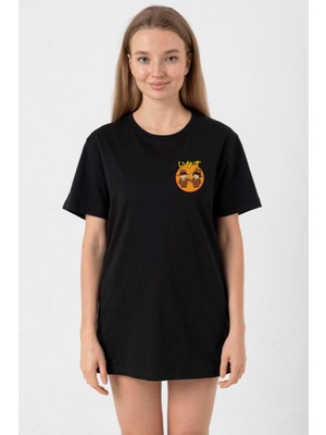Dragon Ball Z Anime Cool Style Siyah Kadın Oversize Tshirt