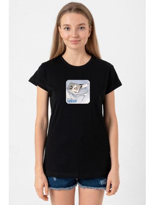 Babymonster Forever Siyah Kadın Tshirt