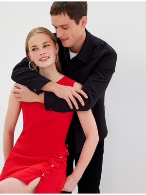 Koton Pamuklu Cep Detaylı Fitilli Kadife Pantolon