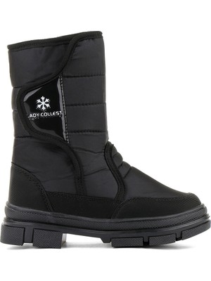 Vojo Cold Cırtlı Kürklü Unisex Kar Botu