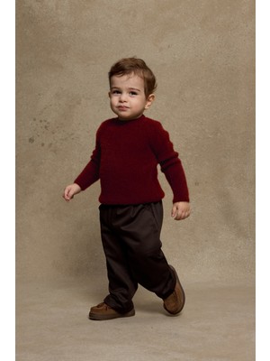 Soft Yumoş Kazak Bordo