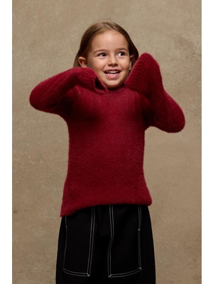 Soft Yumoş Kazak Kırmızı